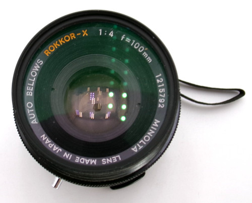Minolta rokkor 100mm f4 - rokkor-x,