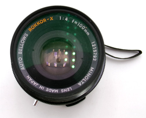 Minolta rokkor 100 f4 - rokkor-x,